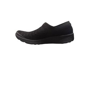 Bzees Women's Gia‎ Black Fabric Upper Comfort Slip On Loafers Shoes Size 7.5M